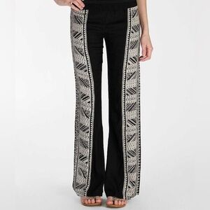 🌻Billabong Black & White Sunset Ramble Beach Pants Size Small
